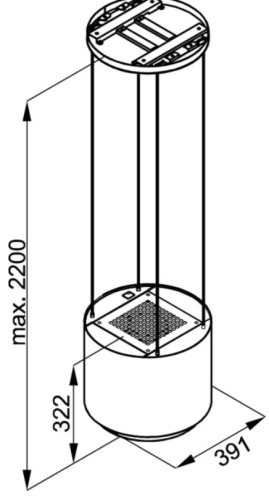 Вытяжка Brandt (Брандт) BHI2353G