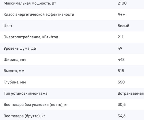 Встраиваемая посудомоечная машина MAUNFELD (Маунфилд) MLP-083D