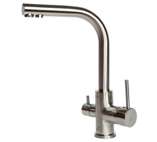 Смеситель для кухни Paulmark (Паульмарк) Essen Es213011-NI, никель
