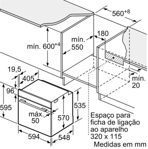 Электрический духовой шкаф Bosch (Бош) HBG5780W0
