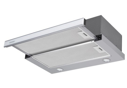 Вытяжка MAUNFELD (Маунфилд) VS SLIDE 60 металлик/белое стекло