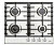 Газовая варочная панель Jacky's (Джекис) JH GI623