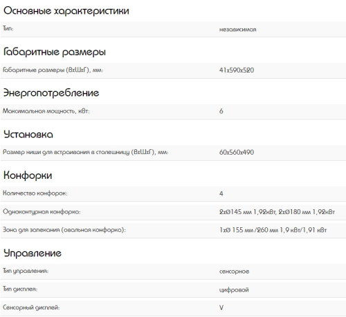 Электрическая варочная панель Schaub Lorenz (Шауб Лоренц) SLK MY6TC5