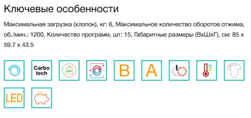 Стиральная машина Gorenje (Горенье) W2NHPI62SCS