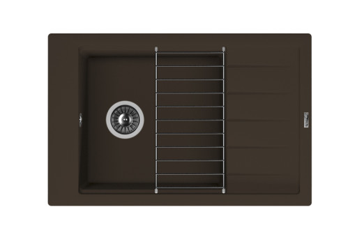 Кухонная мойка Florentina (Флорентина) Липси 780Р, мокко