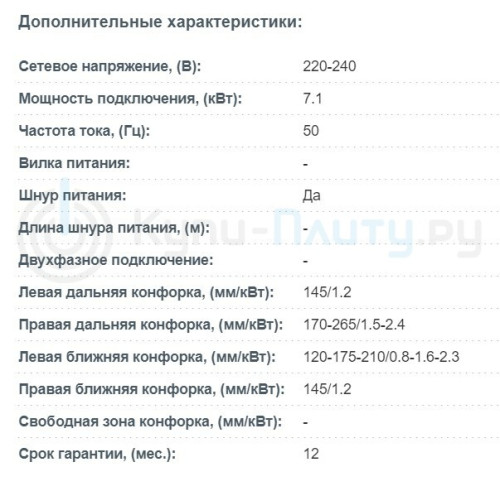 Korting (Кёртинг) HK 63052 B - электрическая варочная панель