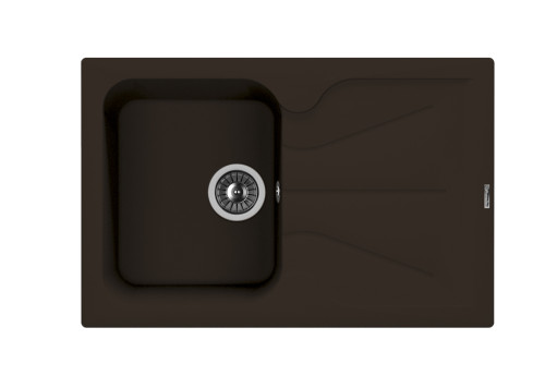 Кухонная мойка Florentina (Флорентина) Гаттинара 780, мокко