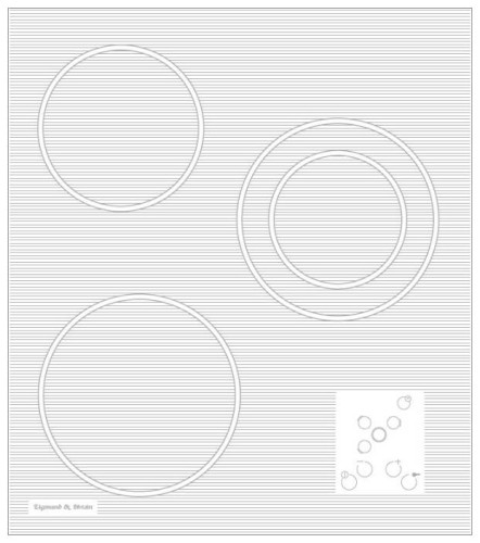 Электрическая варочная панель Zigmund-Shtain (Зигмунд-Штайн) CNS 249.45 WX