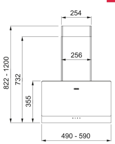 Вытяжка Franke (Франке) TEMPER 60 WH/SS