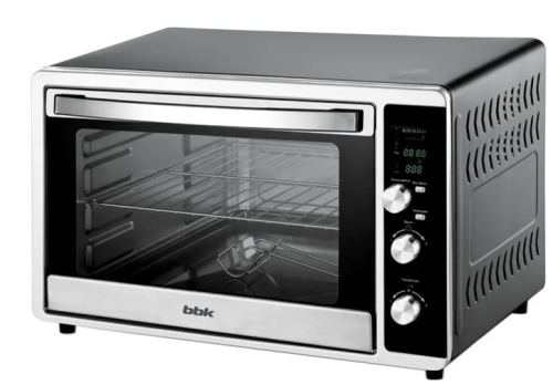 Мини-печь BBK OE3073DC черный/серебро