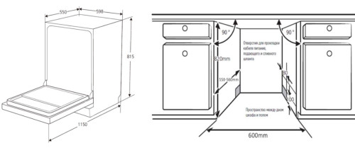 Встраиваемая посудомоечная машина Kuppersberg (Купперсберг) GIM 6078