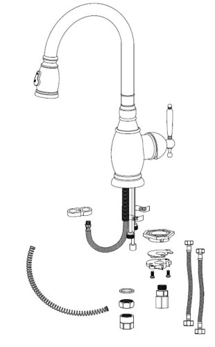 Смеситель Seaman Eco Koblenz SSN-2168P