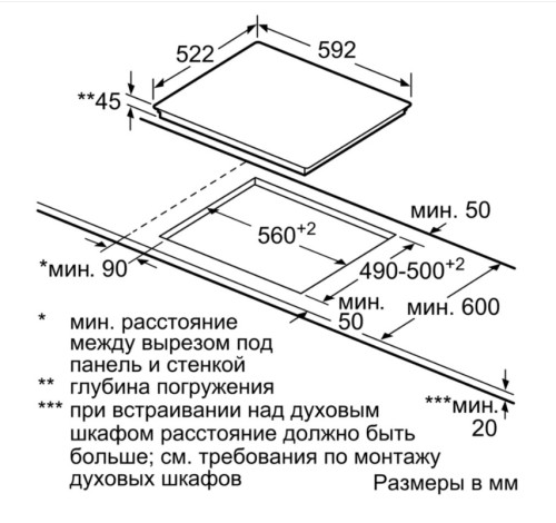Электрическая варочная панель Bosch (Бош) PKM652FP1E