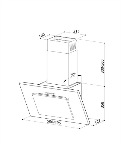 Вытяжка Lex Mini S 500 Inox + видео о товаре