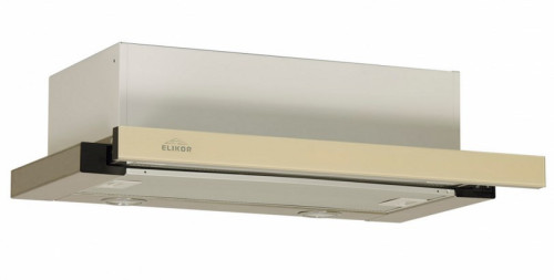Вытяжка Elikor (Эликор) Интегра GLASS 45Н-400-В2Д нерж/стекло бежевое