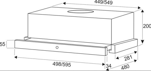 Вытяжка EXITEQ (Экзитек) EX - 1136