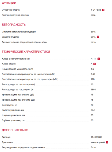 Встраиваемая стиральная машина Teka (Тека) LI5 1481