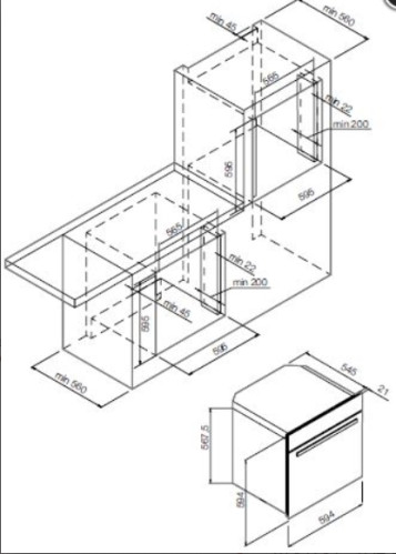 Электрический духовой шкаф Graude (Грауде) BM 60.3 E