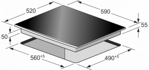 Электрическая варочная панель Kaiser (Кайзер) KCT 6715 F