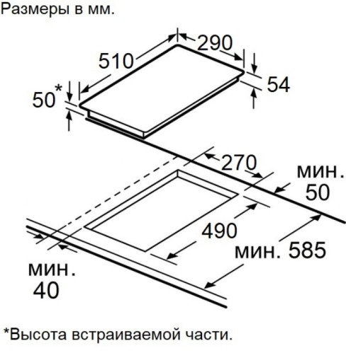 Электрическая варочная панель MAUNFELD (Маунфилд) AVCE3023BK