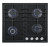 Газовая варочная панель MAUNFELD (Маунфилд) EGHG.64.33CB/G черный + ВИДЕО О ТОВАРЕ