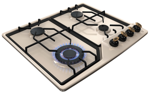 Газовая варочная панель Fornelli (Форнелли) PGA 60 GRAZIA IVORY