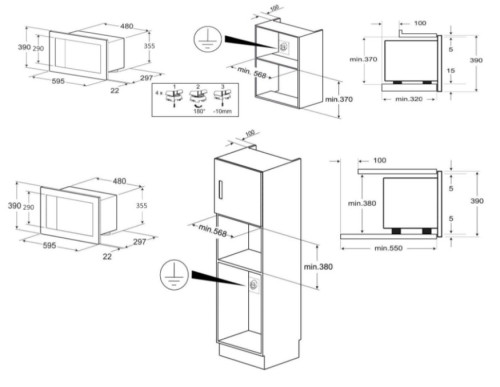 Микроволновая печь Kuppersberg (Купперсберг) HMW 655 W