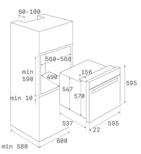 Электрический духовой шкаф Teka (Тека) HSB 630 WHITE