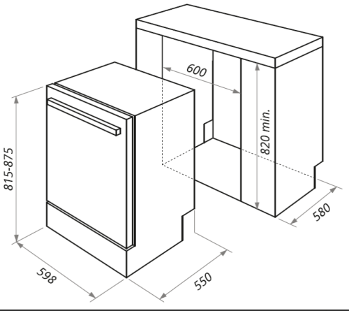 Встраиваемая посудомоечная машина MAUNFELD (Маунфилд) MLP 12IM