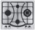 Газовая варочная панель RICCI (Риччи) HBS4510D