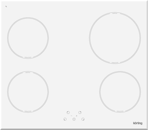 Индукционная варочная панель Korting (Кёртинг) HI 64021 BW