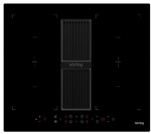 Индукционная варочная панель Korting (Кёртинг) HIBH 68980 NB