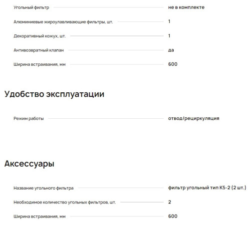 Вытяжка Krona (Крона) FIONA 600 white PB