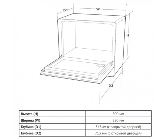Посудомоечная машина Korting (Кёртинг) KDF 26630 GW