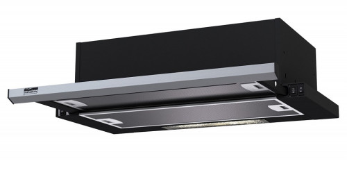 Встраиваемая вытяжка Krona (Крона) Kamilla slim 600 BK/IX (1 мотор)