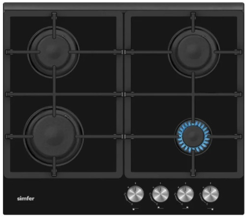 Газовая варочная панель Simfer (Симфер) H60H40S416