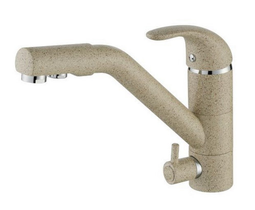 Смеситель для кухни Paulmark (Паульмарк) Holstein Ho213013-302, песок