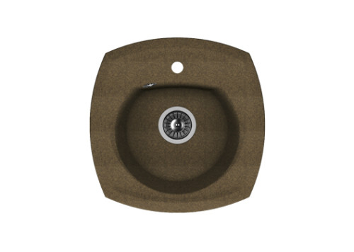 Кухонная мойка Florentina (Флорентина) Корсика, коричневый