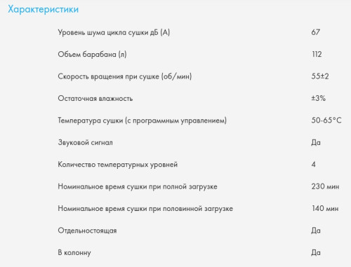 Сушильная машина Haier (Хайер) HD90-A2959