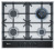Газовая варочная панель NEFF (Нефф) T26DA59N0
