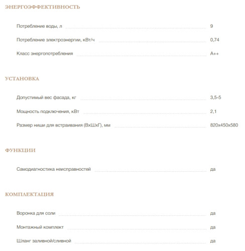 Встраиваемая посудомоечная машина MONSHER (Моншер) MD 4515