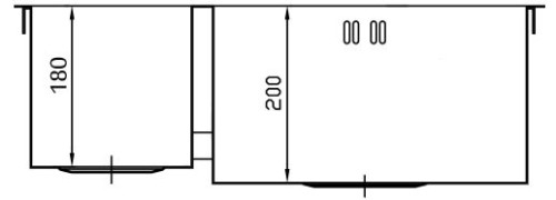 Кухонная мойка Seaman Eco Marino SMV-Z-575 Standart