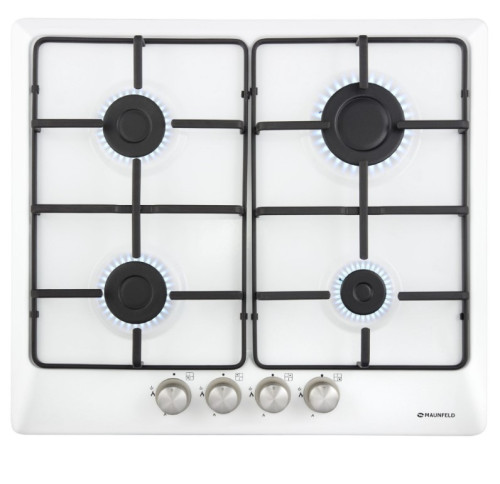 Газовая варочная панель MAUNFELD (Маунфилд) CGHE.64.3EW/G + ВИДЕО О ТОВАРЕ