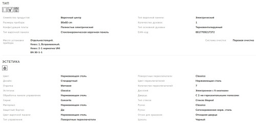 Электрическая плита Smeg (Смег) SUK91CMX9