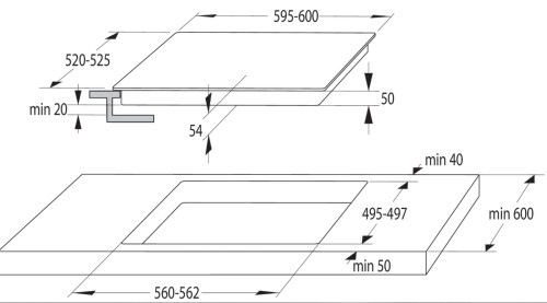 Индукционная варочная панель Gorenje (Горенье) GIT641XC