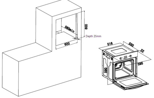 Электрический духовой шкаф Weissgauff (Вайсгауф) EOA 991 PDB + ВИДЕО