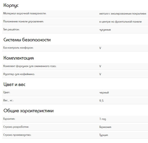 Газовая варочная панель Schaub Lorenz (Шауб Лоренц) SLK GS6233