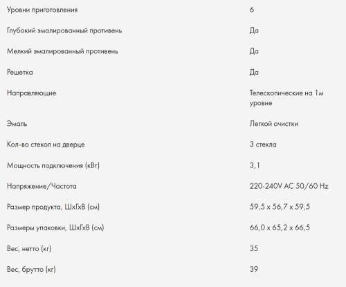 Электрический духовой шкаф Haier (Хайер) HOX-P11HGB