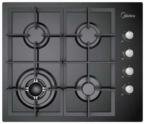 Газовая варочная панель Midea (Мидеа) Q404GFD Black