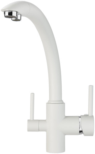 Смеситель для кухни Granula GR-2615 wh, арктик
